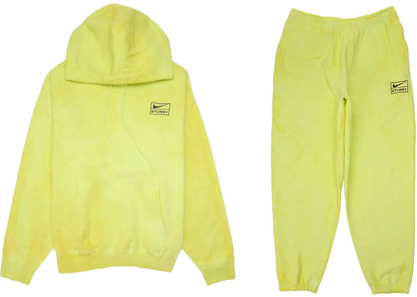 Мужской спортивный костюм с капюшоном Hoodie Sweat Pants (Set) Nike, Volt