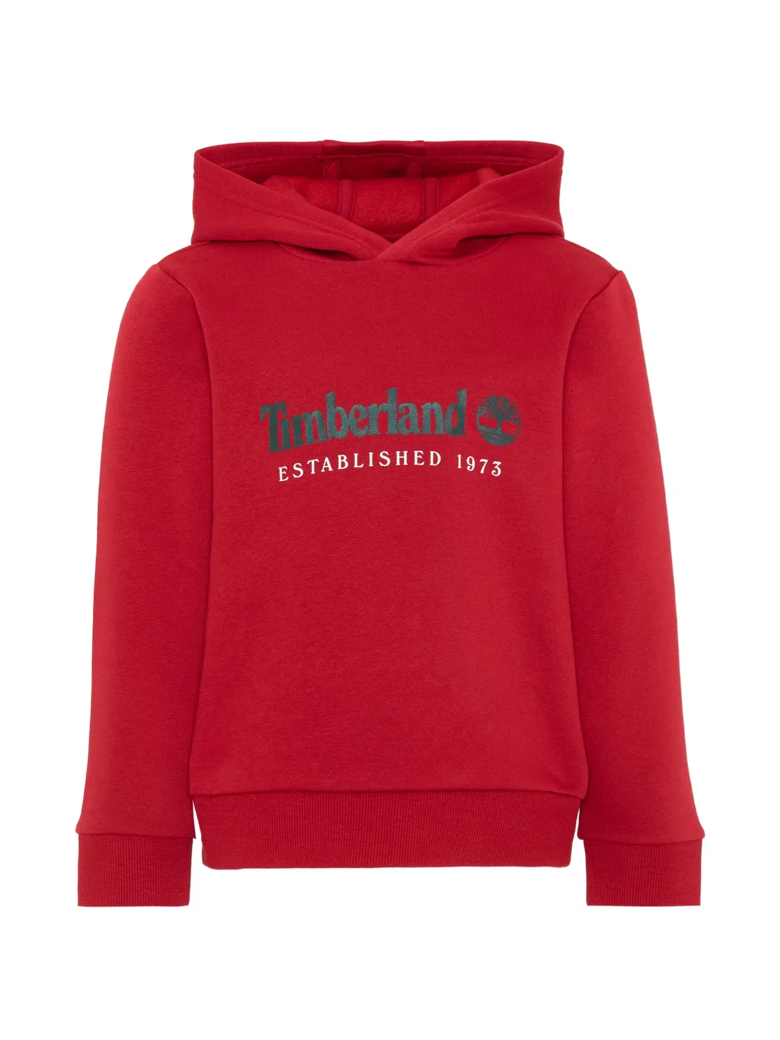 Худи с логотипом красного цвета Timberland, красный