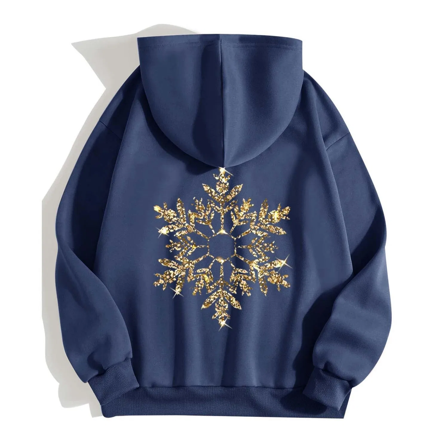 Женское пальто с капюшоном и длинным рукавом Moda Moda Natale Stampato, Marina Militare — фото 4