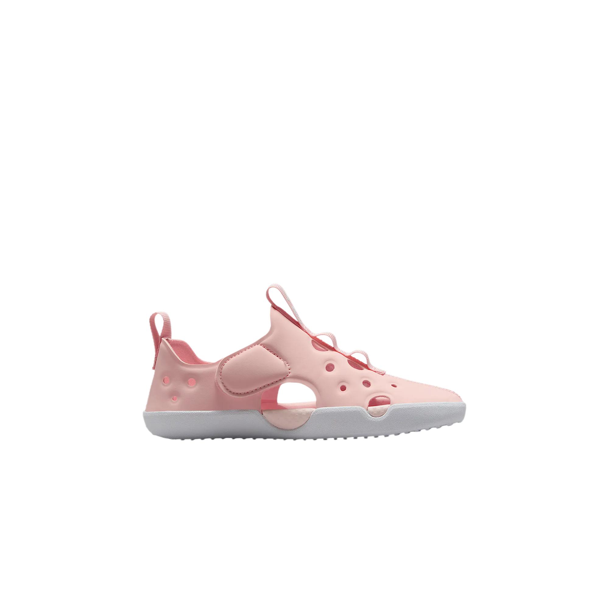 Сандалии детские Sunray Protect 4 с дышащим низким верхом Nike, розовый — фото 2
