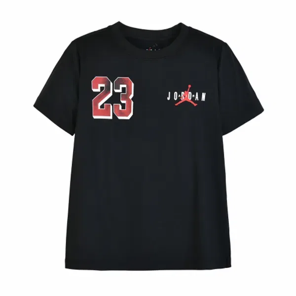 Футболка с принтом Jordan DF23 Brooklyn, детская Playkizpro, черный — фото 2