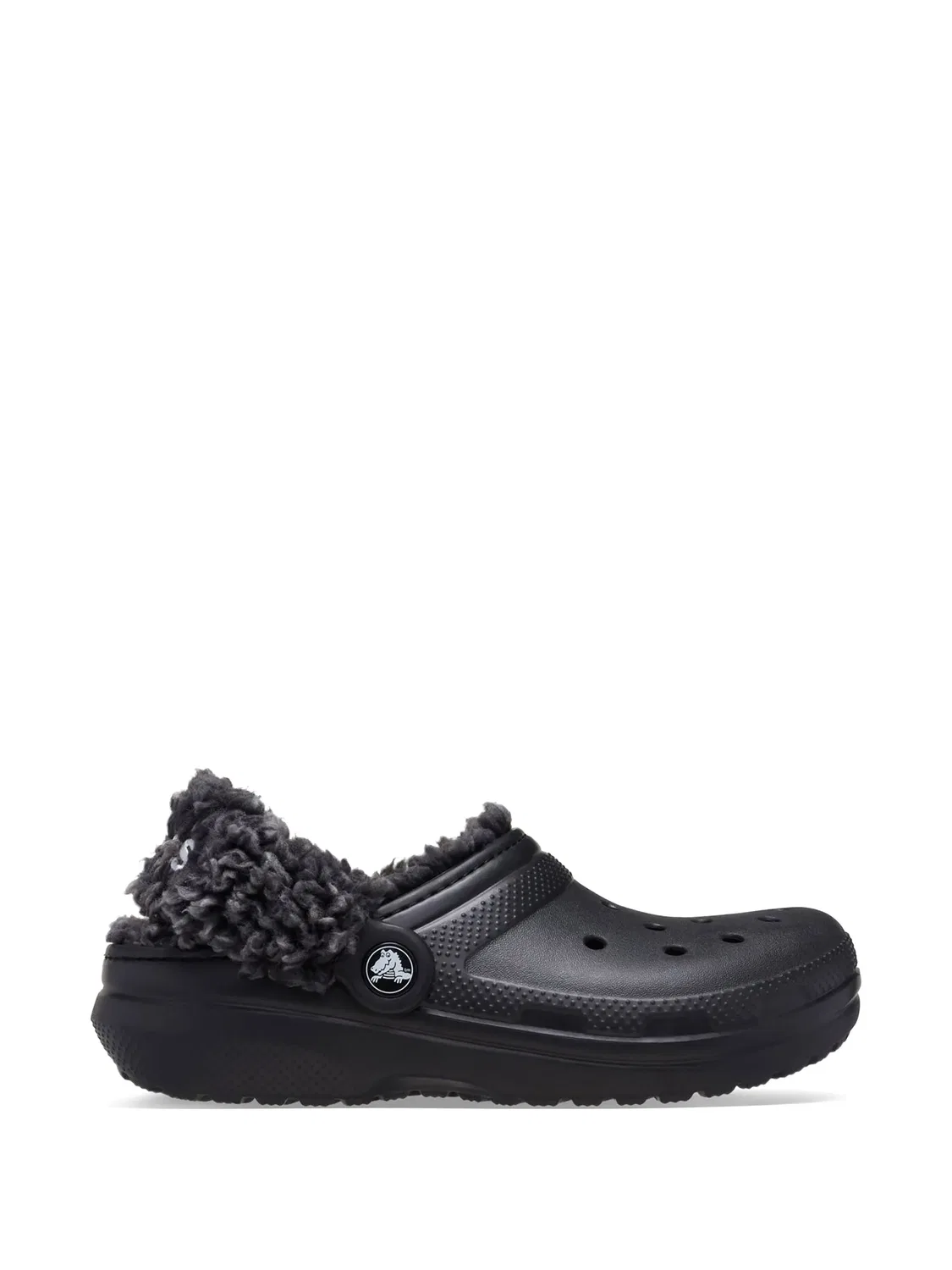 Сабо на флисовой подкладке Crocs, черный