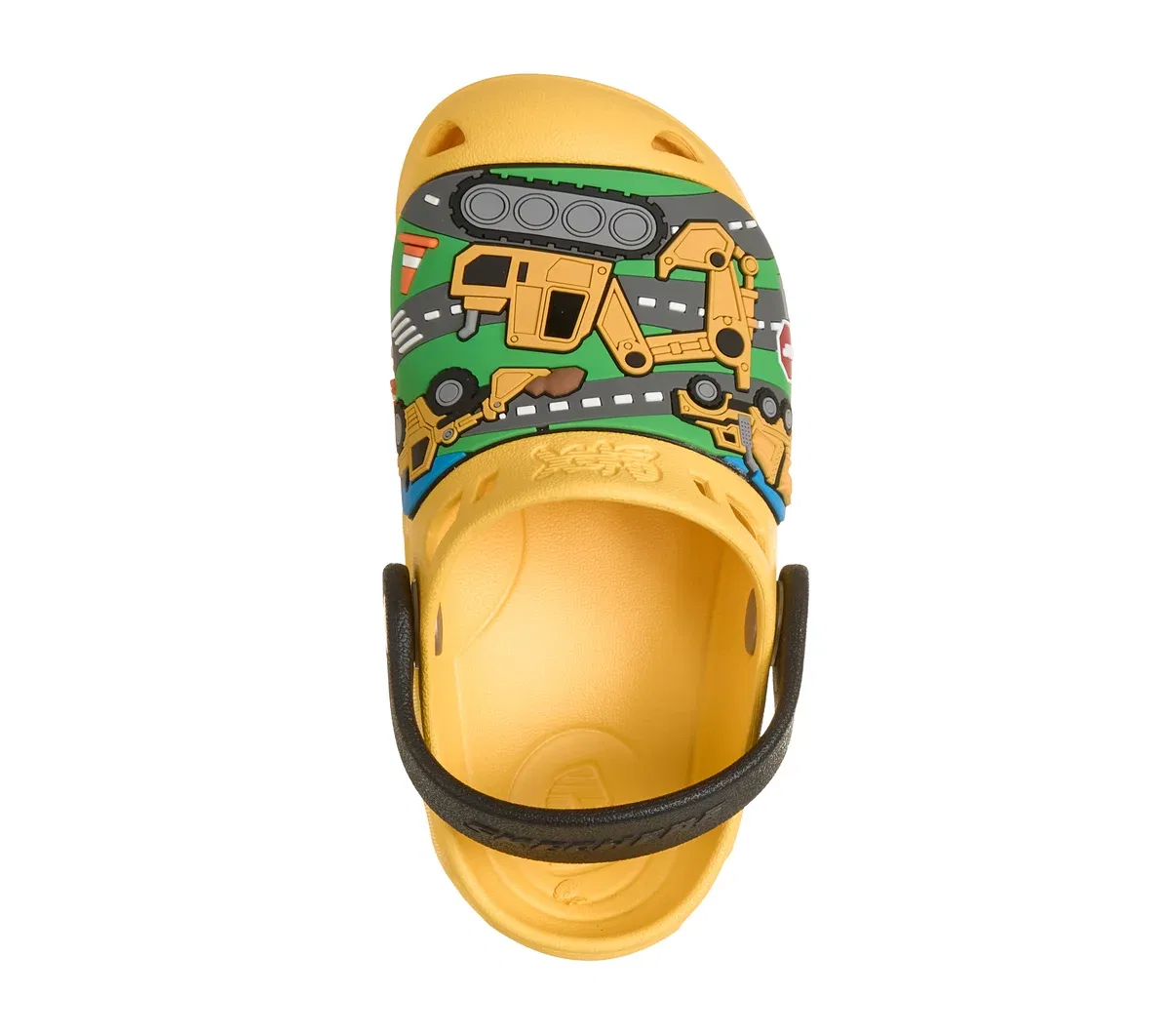 Детские кроссовки Foamies Zaggle - Tiny Tides Skechers, жёлтый/мультиколор — фото 2