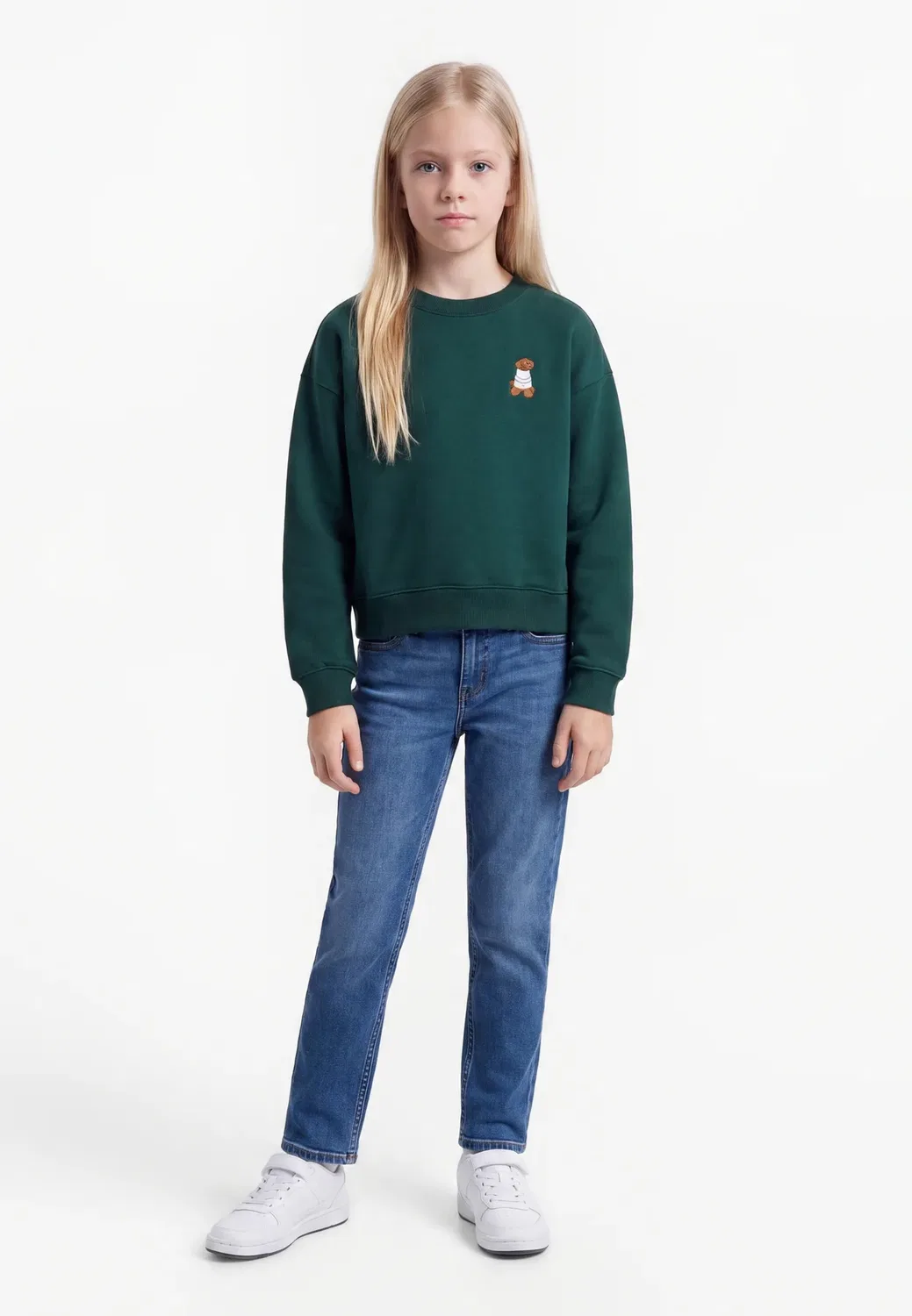 Мягкая толстовка на танкетке Gap, Posy Green