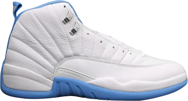 

Кроссовки Wmns Air Jordan 12 Retro UNC, белый