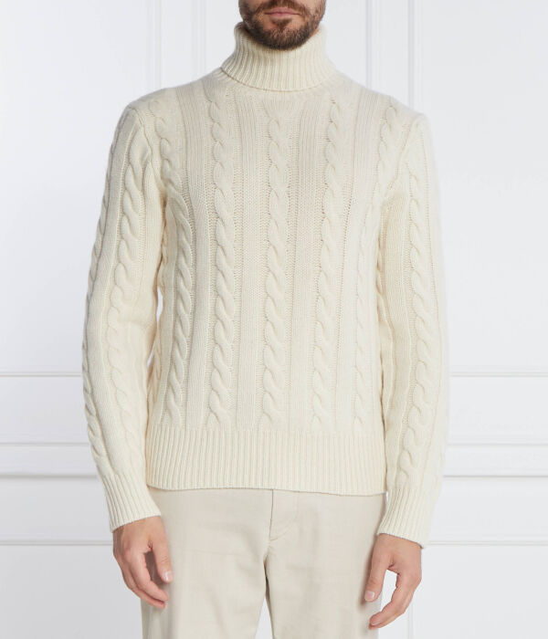 

Свитер мужской Polo Ralph Lauren из шерсти и кашемира, бежевый