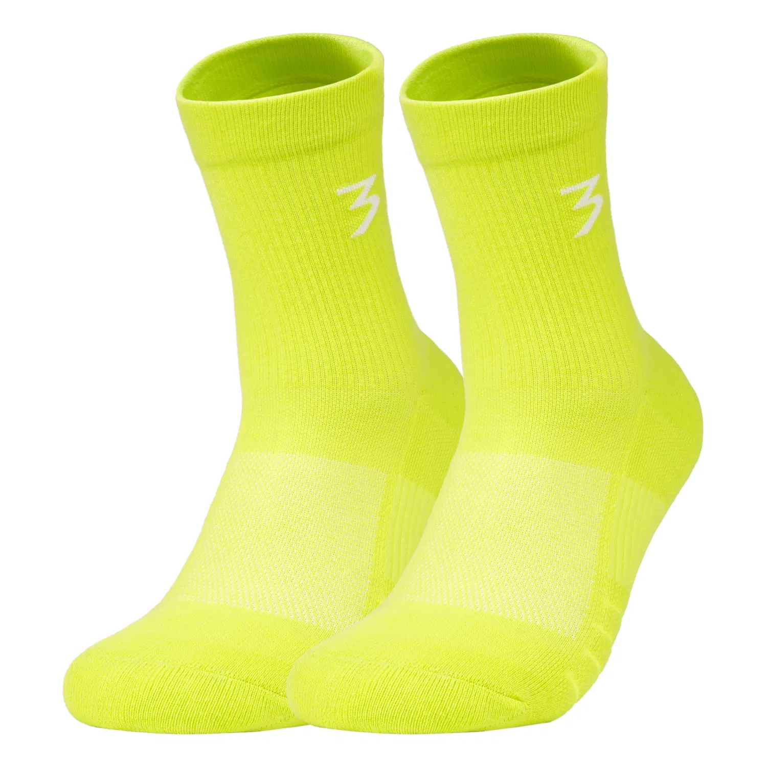 Детские носки до колена с флуоресцентным принтом, комплект из 2 пар, 361°, Fluorescent Yellow