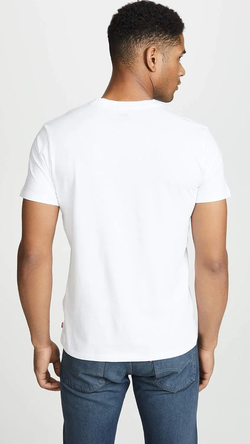 Мужская футболка с принтом Sportswear Logo, Levi's, белый — фото 3