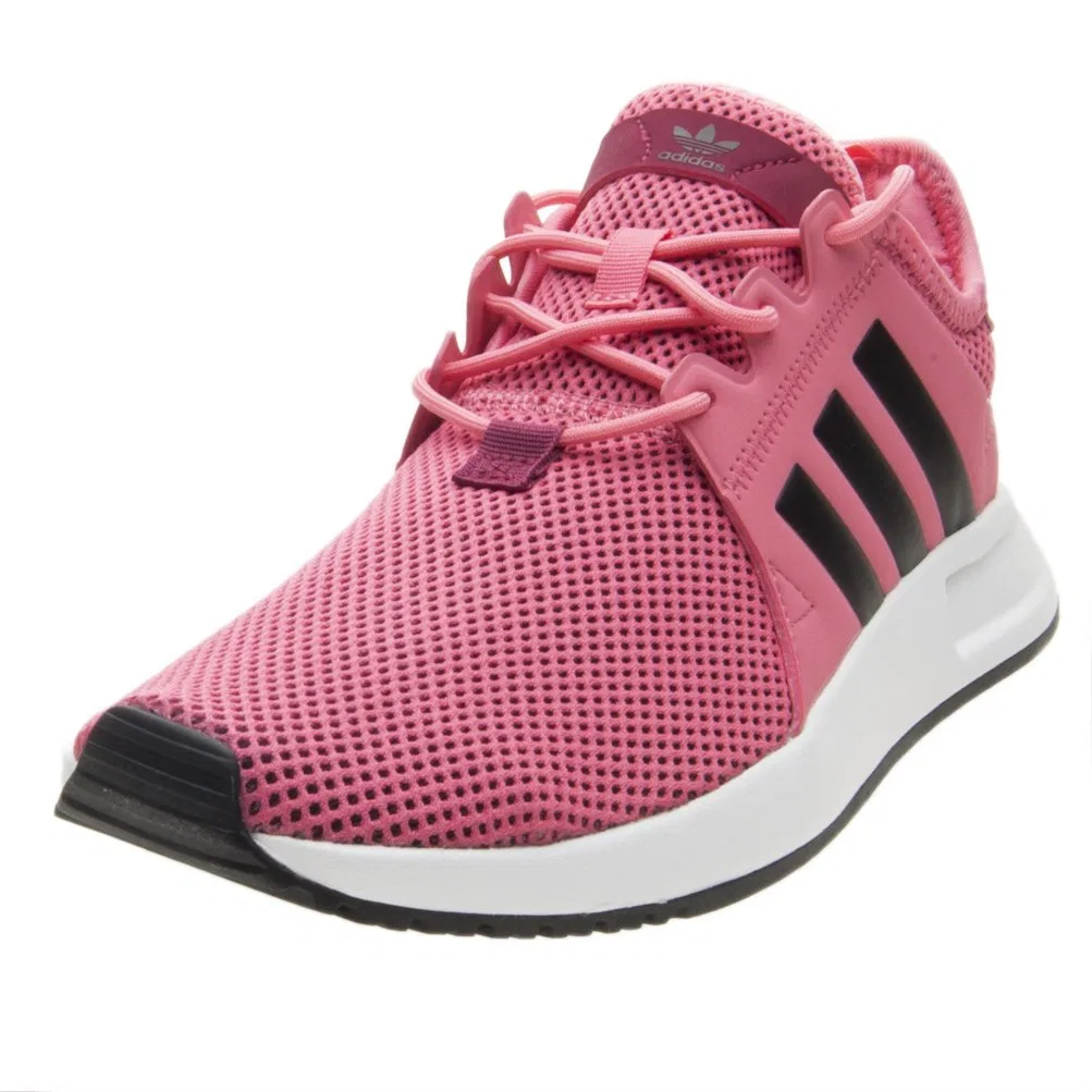 Детские кроссовки для мальчиков с шнуровкой X_plr J Adidas, Rosa Rostiz Negbas Ftwbla 000