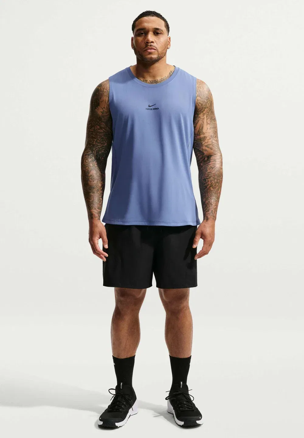 M np df npt tank - top Nike Performance, Indigo Storm/Black