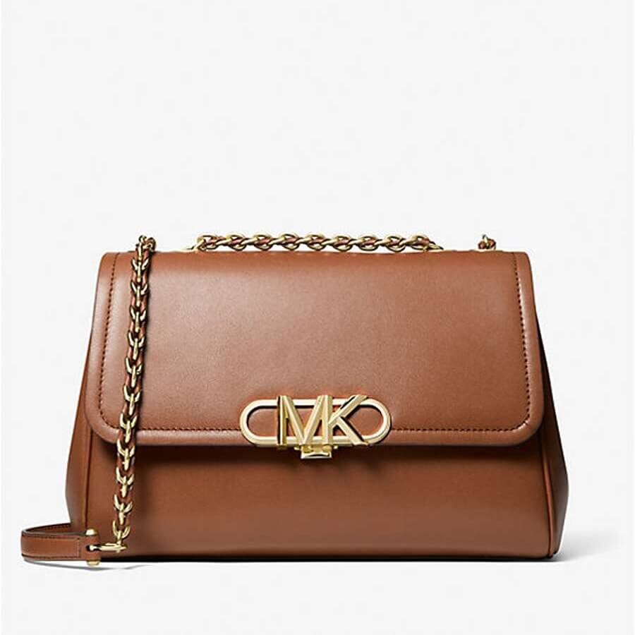 

Сумка Michael Michael Kors Parker Extra-Large Leather Shoulder, темно-коричневый