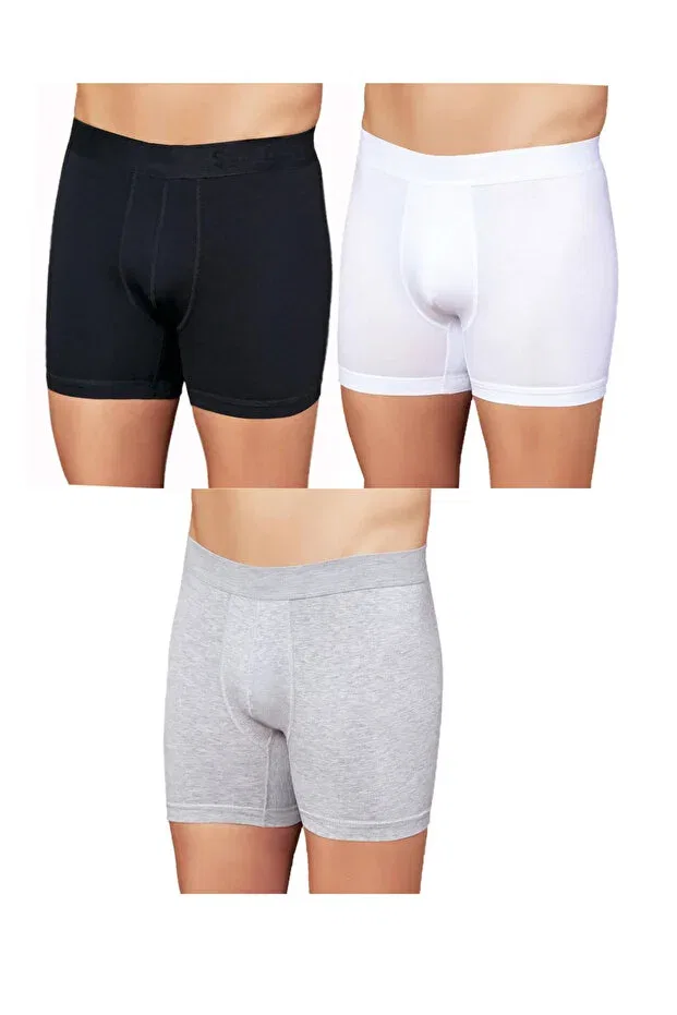 Детские боксеры для мальчиков хлопковые Huma one men's lycra flat boxer 2170 under secret Melonika, Gray