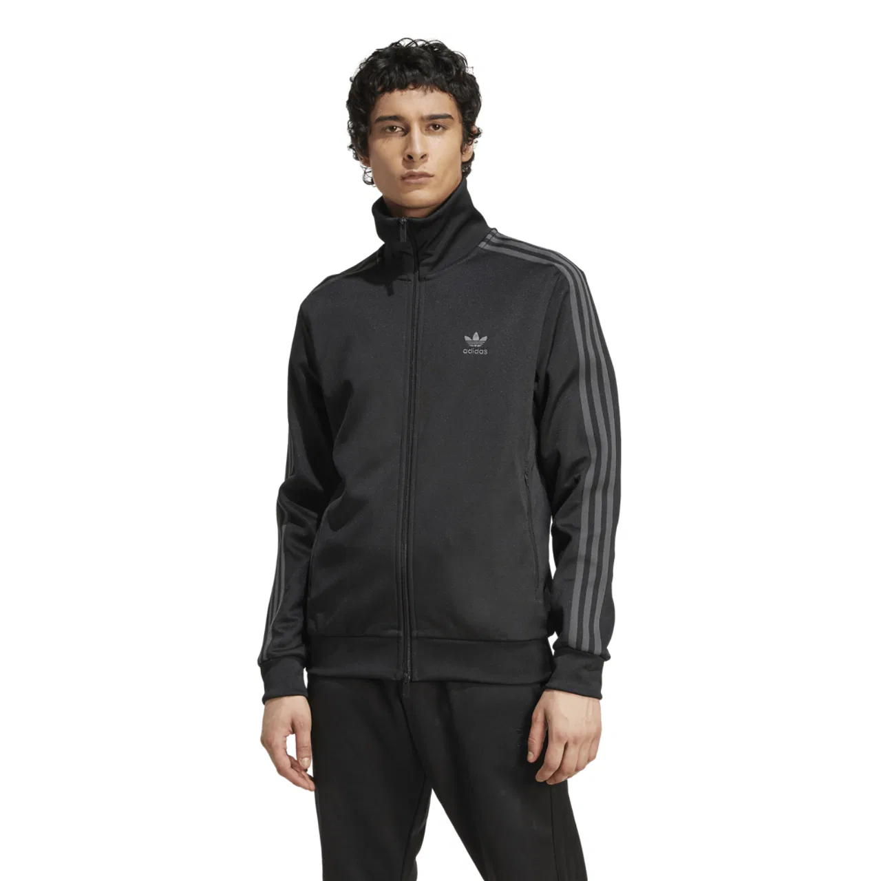 Мужская куртка Beckenbauer Adidas, цвет Grey/Black