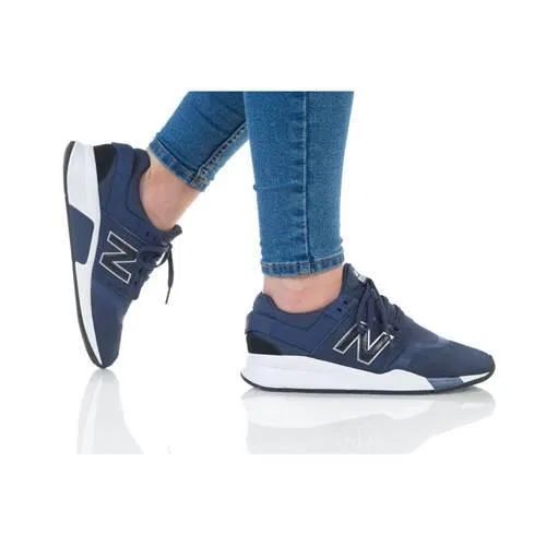 Детские кроссовки с шнуровкой New Balance 247, Navyblau — фото 4
