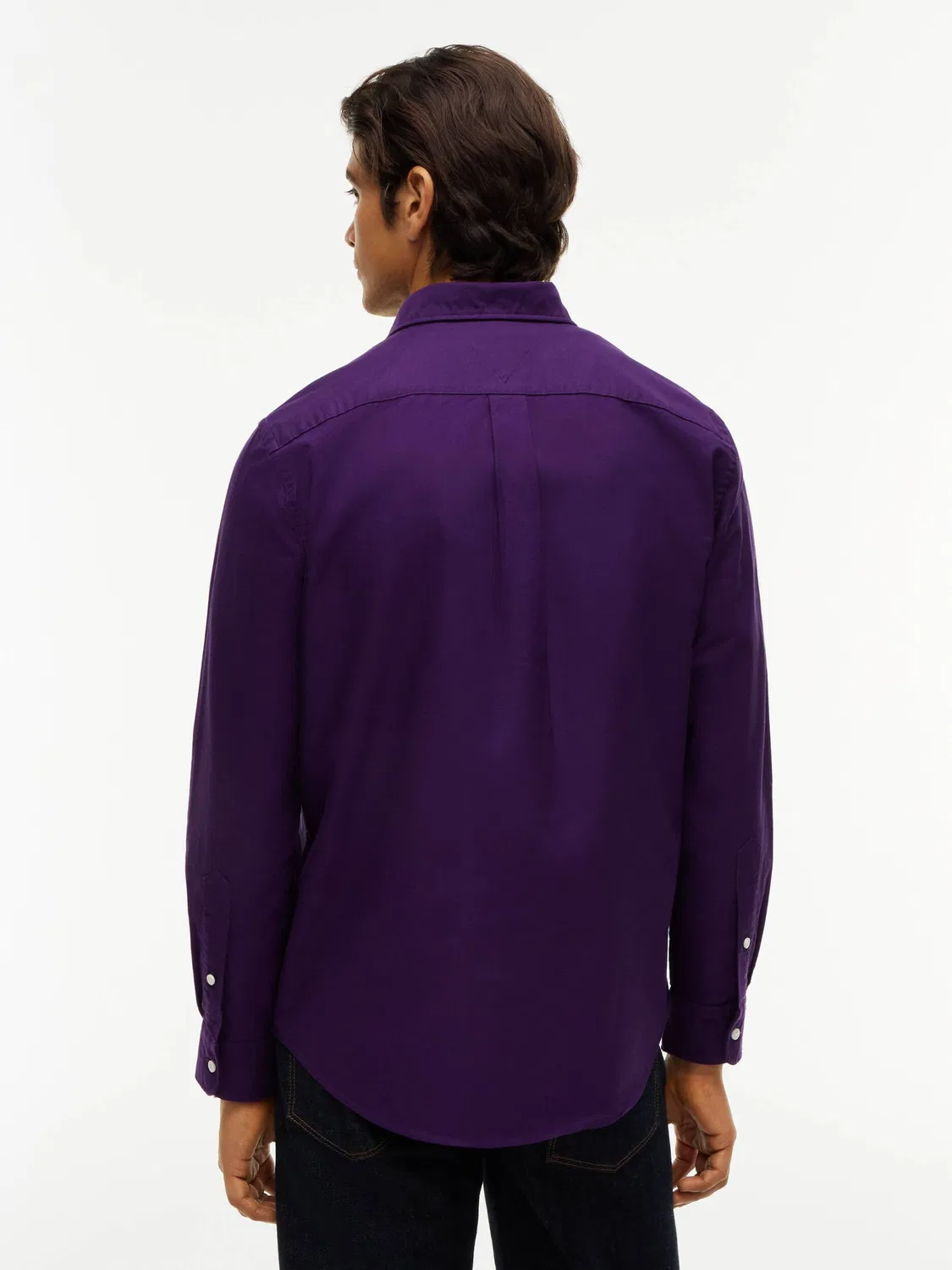 Рубашка оксфорд с длинным рукавом Tommy Hilfiger, Viola — фото 3