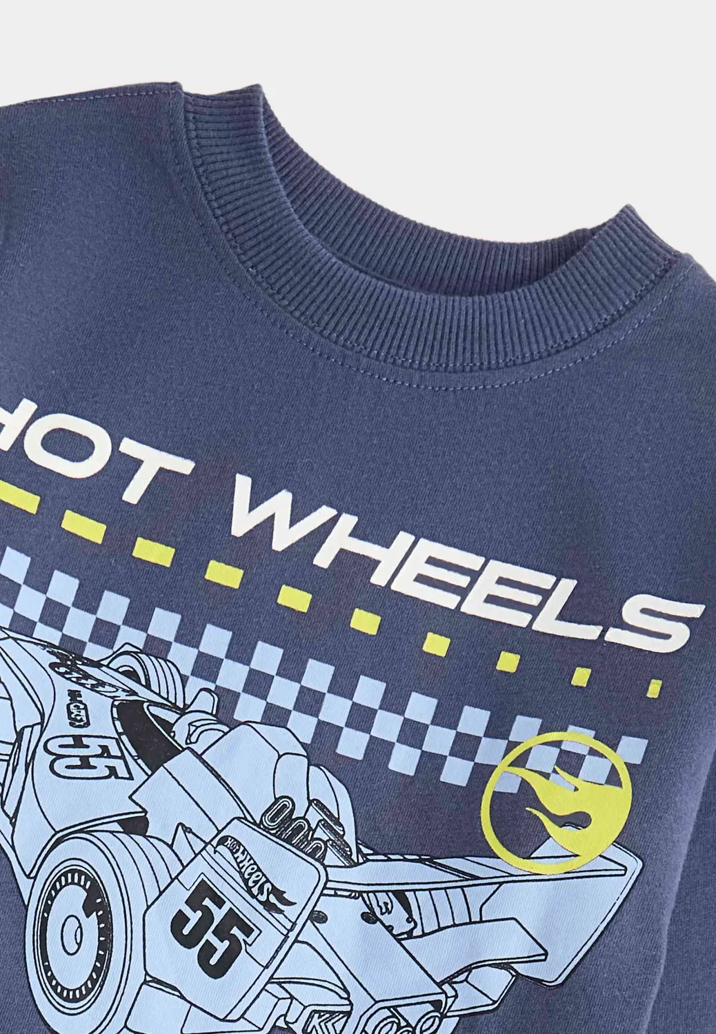 Набор машинок Hot Wheels - пижамный комплект Marks & Spencer, Navy — фото 2