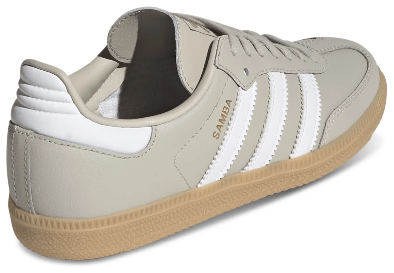 Кроссовки для мальчиков Samba Adidas, цвет Wonder Alumina/White — фото 3