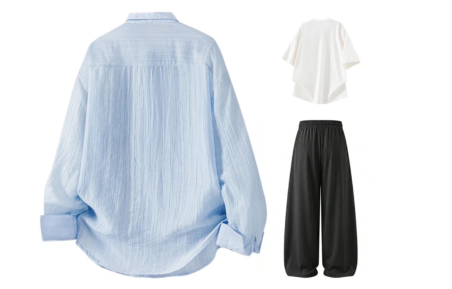 Детский спортивный комплект из трех предметов BALENO, Light Blue+White+Black — фото 3