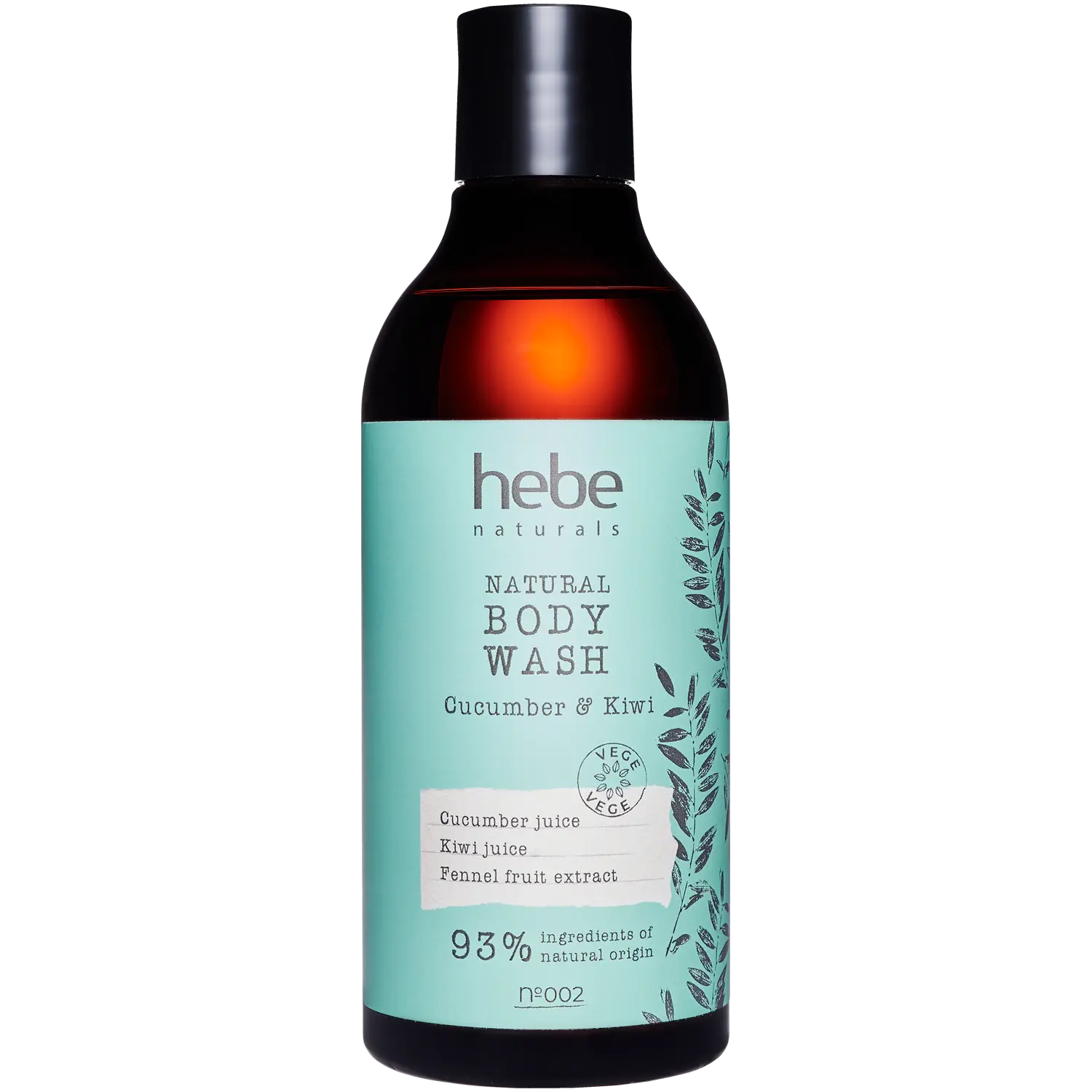 

Hebe Naturals Ogórek&Kiwi гель для душа, 400 мл