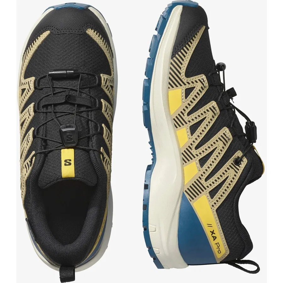 Детские кроссовки Salomon XA Pro V8 Waterproof, Черный — фото 2