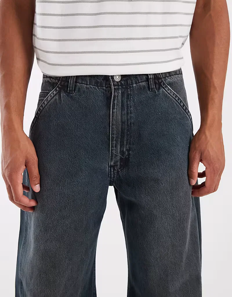 Свободные джинсы Levi's, темно-синий — фото 4