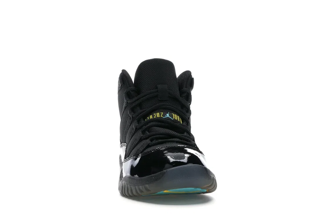 Детские кроссовки Jordan 11 Retro Gamma Blue (2013) (PS) Jordan, Black/Gamma Blue-Black-Varsity Maize — фото 2