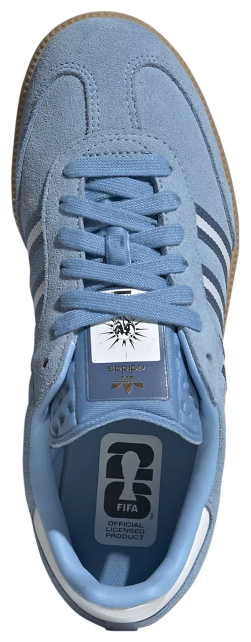 Кеды для мальчиков Samba World Cup 2026 Adidas, цвет Crew Blue/Light Blue/White — фото 4