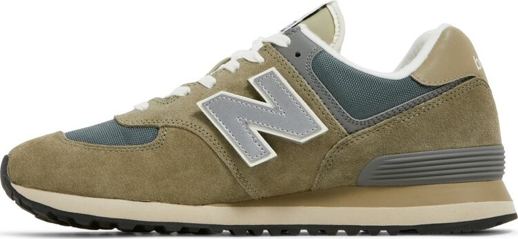 Кроссовки New Balance х Alpha Industries 574, серый — фото 4