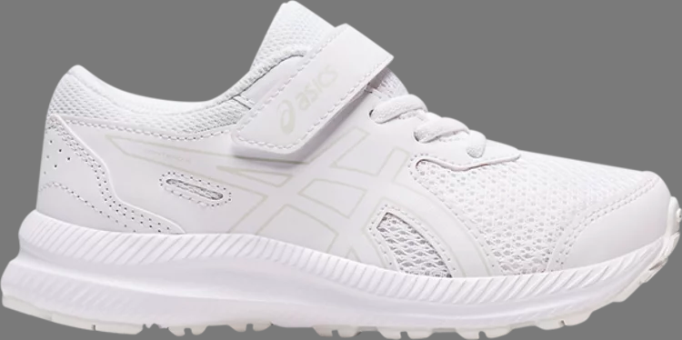 Кроссовки contend 8 ps 'triple white' Asics, белый - фото