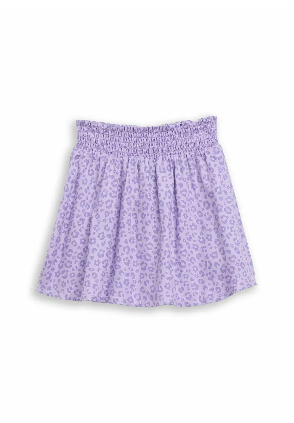 Röcke mini-rock с леопардовым принтом - мини-юбка Tom Tailor, Small Lilac Leopard Print