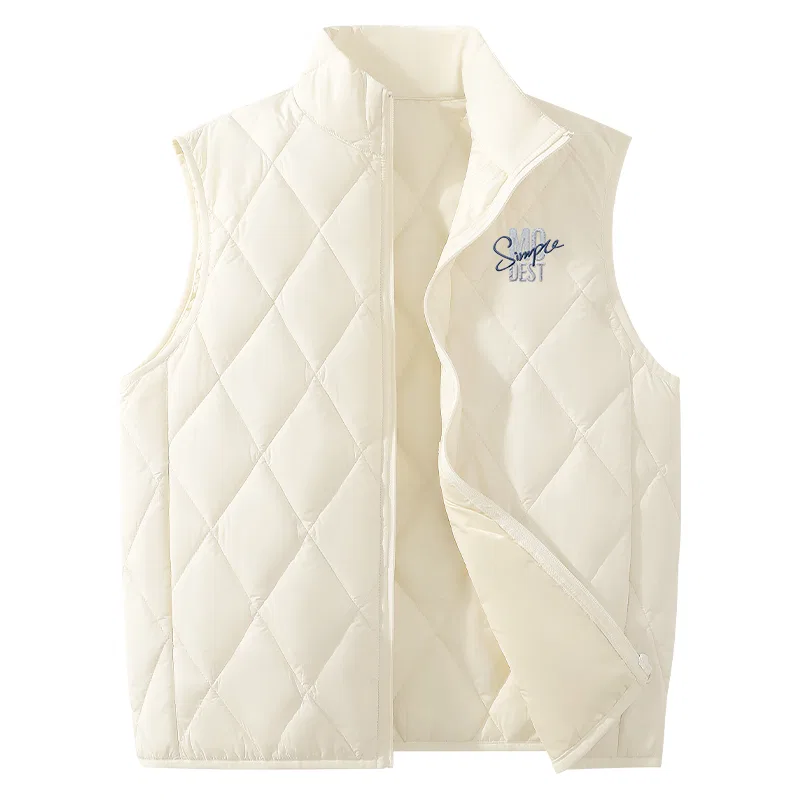 Детский жилет с воротником-стойкой MINISO, Windproof Thermal Ecru