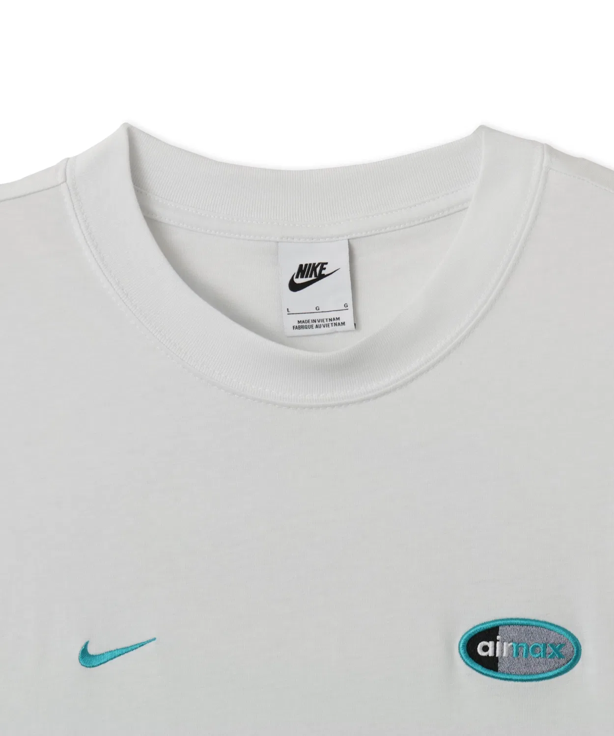 Мужская футболка с коротким рукавом с принтом Air Max 95 NIKE, Белый — фото 4