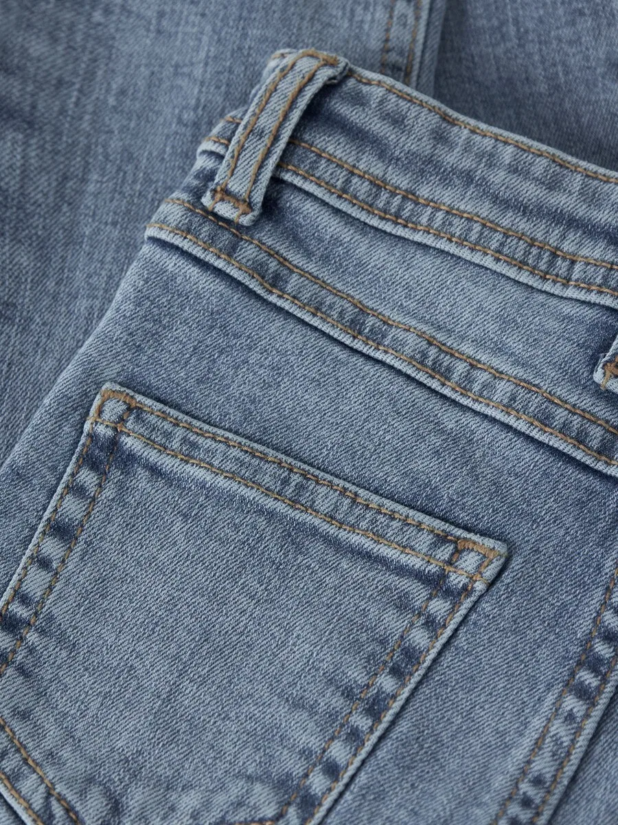 Джинсы NAME IT Slim fit 'NMMSILAS' синего цвета — фото 4