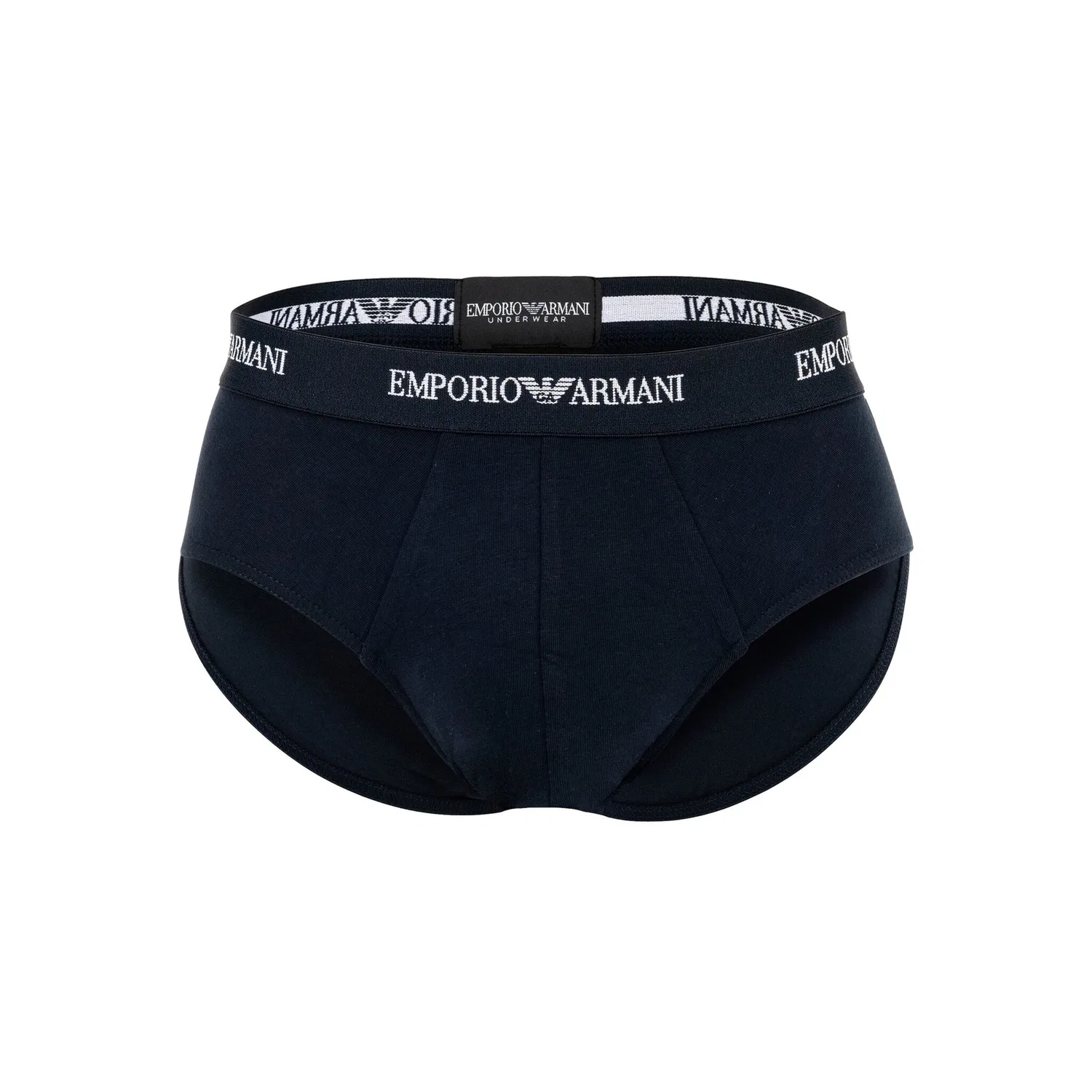 Мужские трусы-слипы с логотипом Emporio Armani, Blue — фото 2