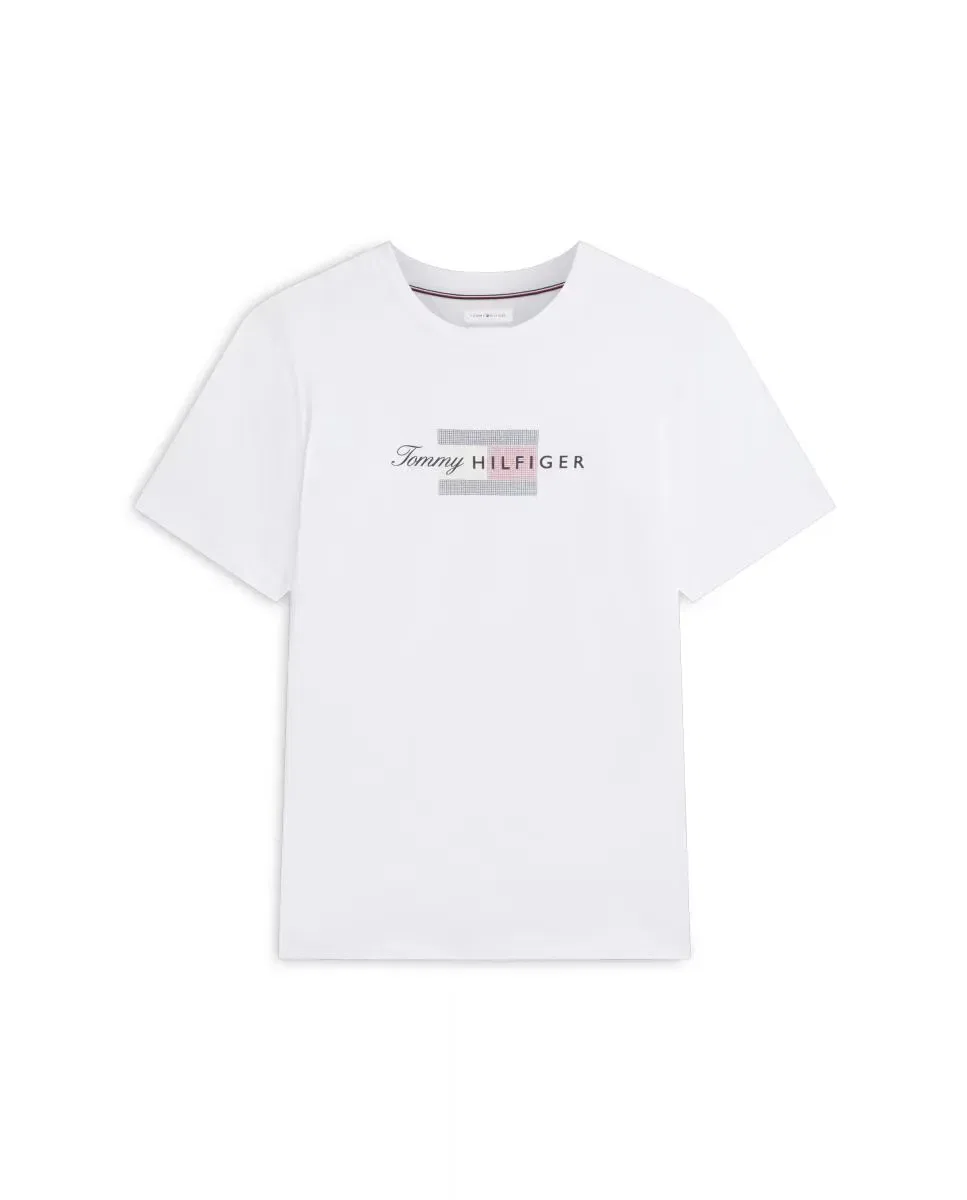 Мужская футболка с принтом Tommy Hilfiger, White — фото 4