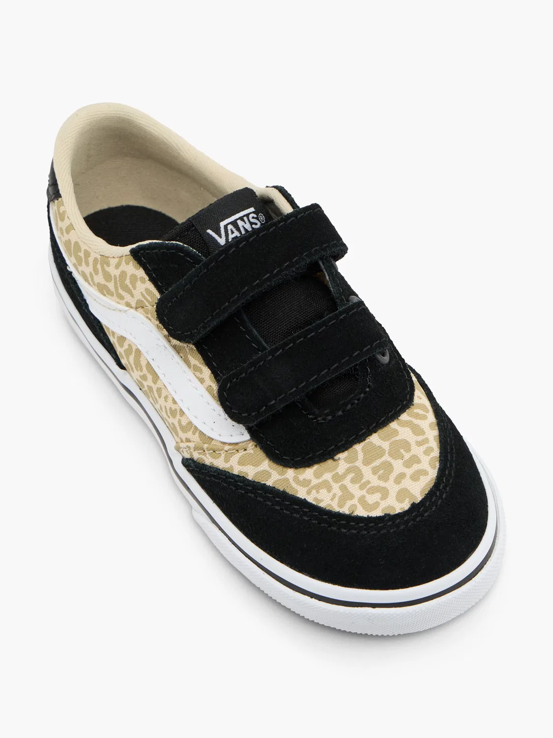 Детские кроссовки с animal-принтом Vans, черный — фото 2