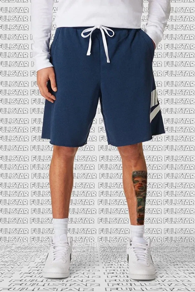 Мужские шорты спортивные с принтом Nike, Navy Blue