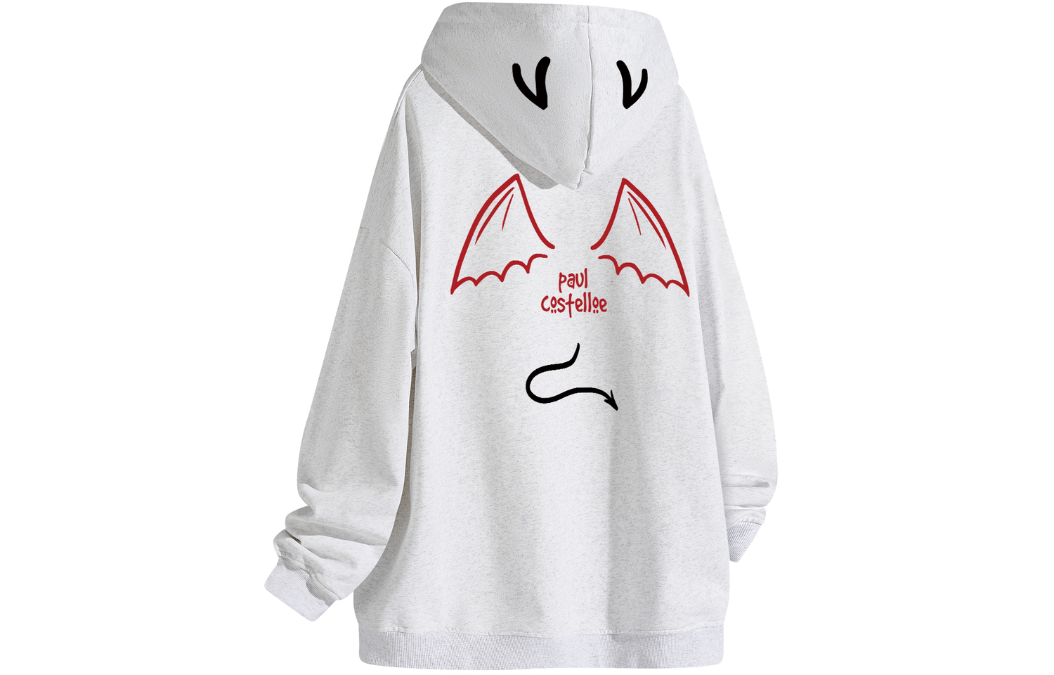

Унисекс свитшот PAUL COSTELLOE, светло-серый