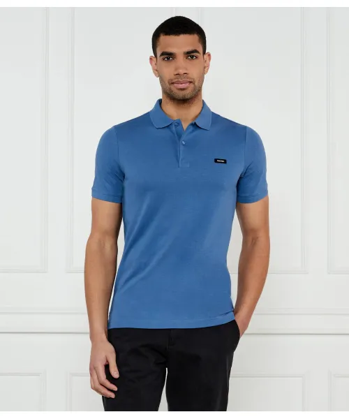 

Футболка поло Slim fit Calvin Klein, синий