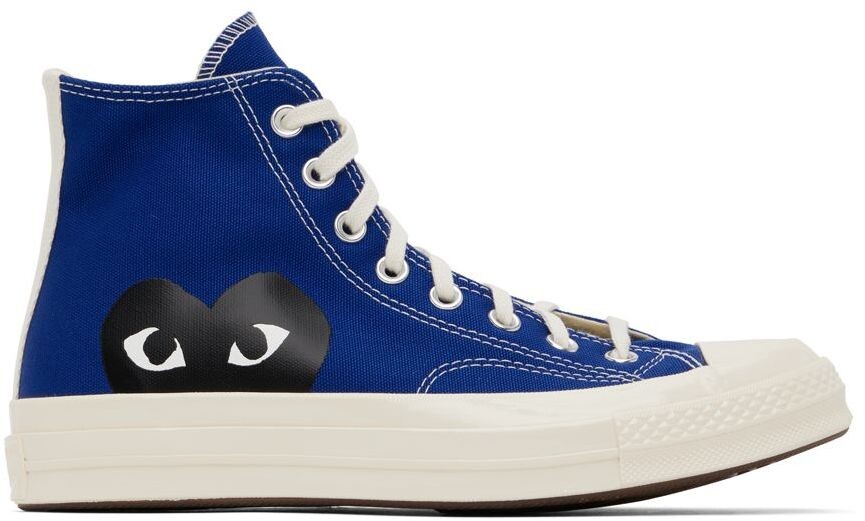Синие кроссовки Converse Edition Half Heart Chuck 70 Comme des Garçons Play