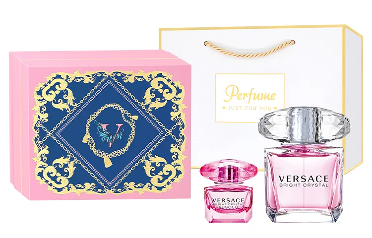 Женский набор парфюмерной воды VERSACE Crystal Diamond+Inas, 30мл+5мл, Pink Brilliance — фото 2