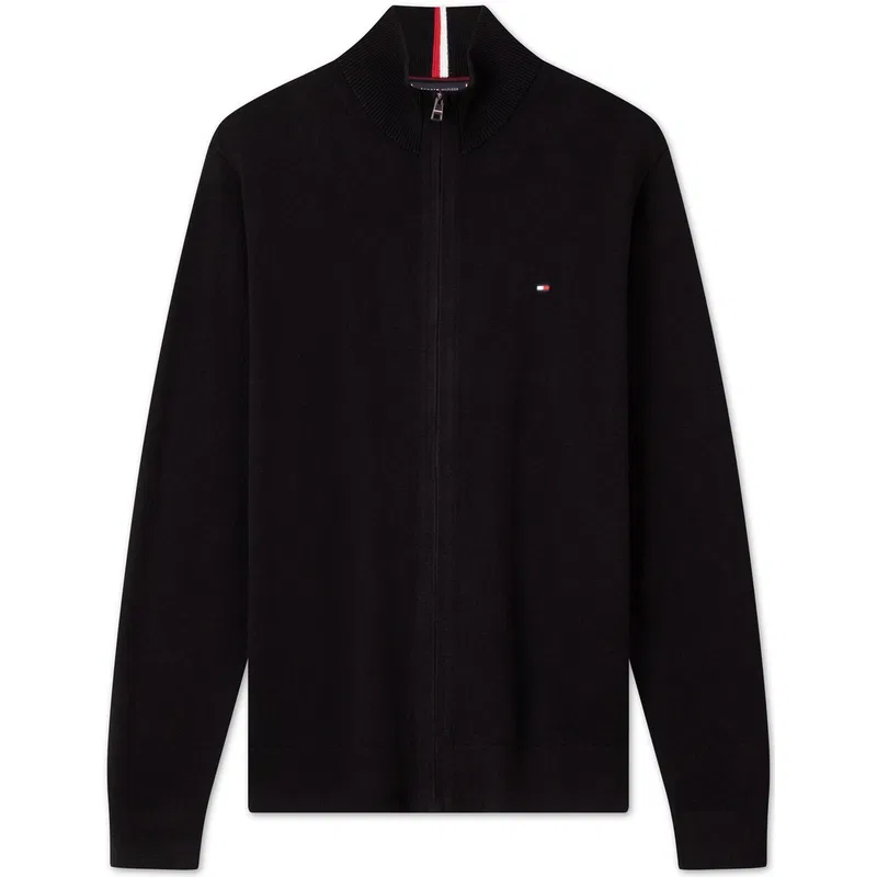 Мужское пальто-кардиган на молнии Tommy Hilfiger, Black Bds