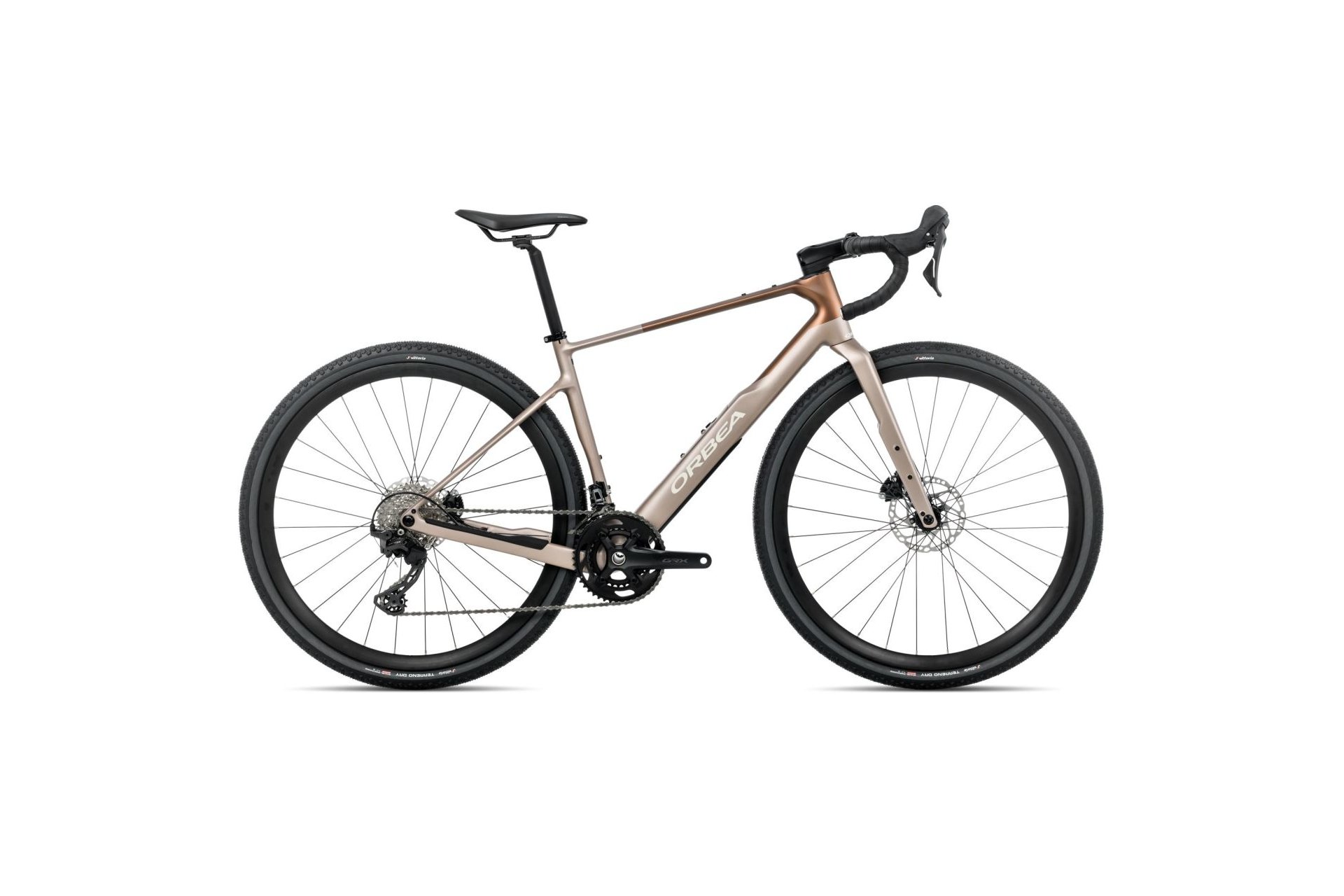 

Гравийный велосипед Orbea Terra m30 team - 28 дюймов - diamant - 2026, braun | nickel - met cinnamon (matt)