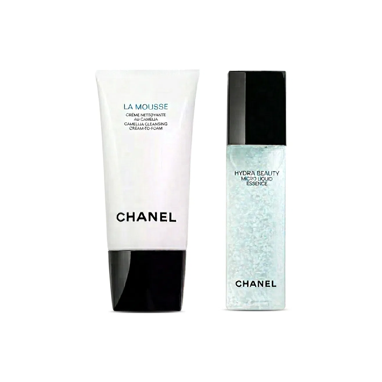 Набор для ухода за кожей с камелией, 2 предмета, CHANEL, White