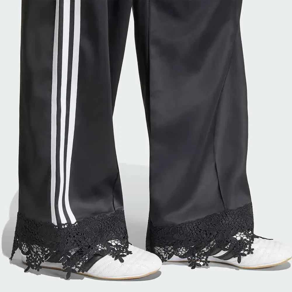Брюки спортивные Satin Lace Firebird Track Loose Adidas Originals, черный — фото 4