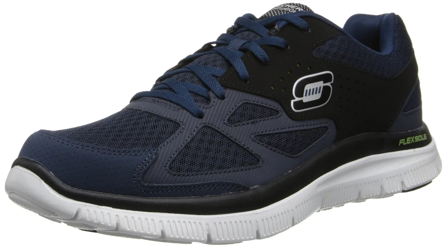 Детские кроссовки для мальчиков с шнуровкой Flex Advantage Master Plan Skechers, Grey