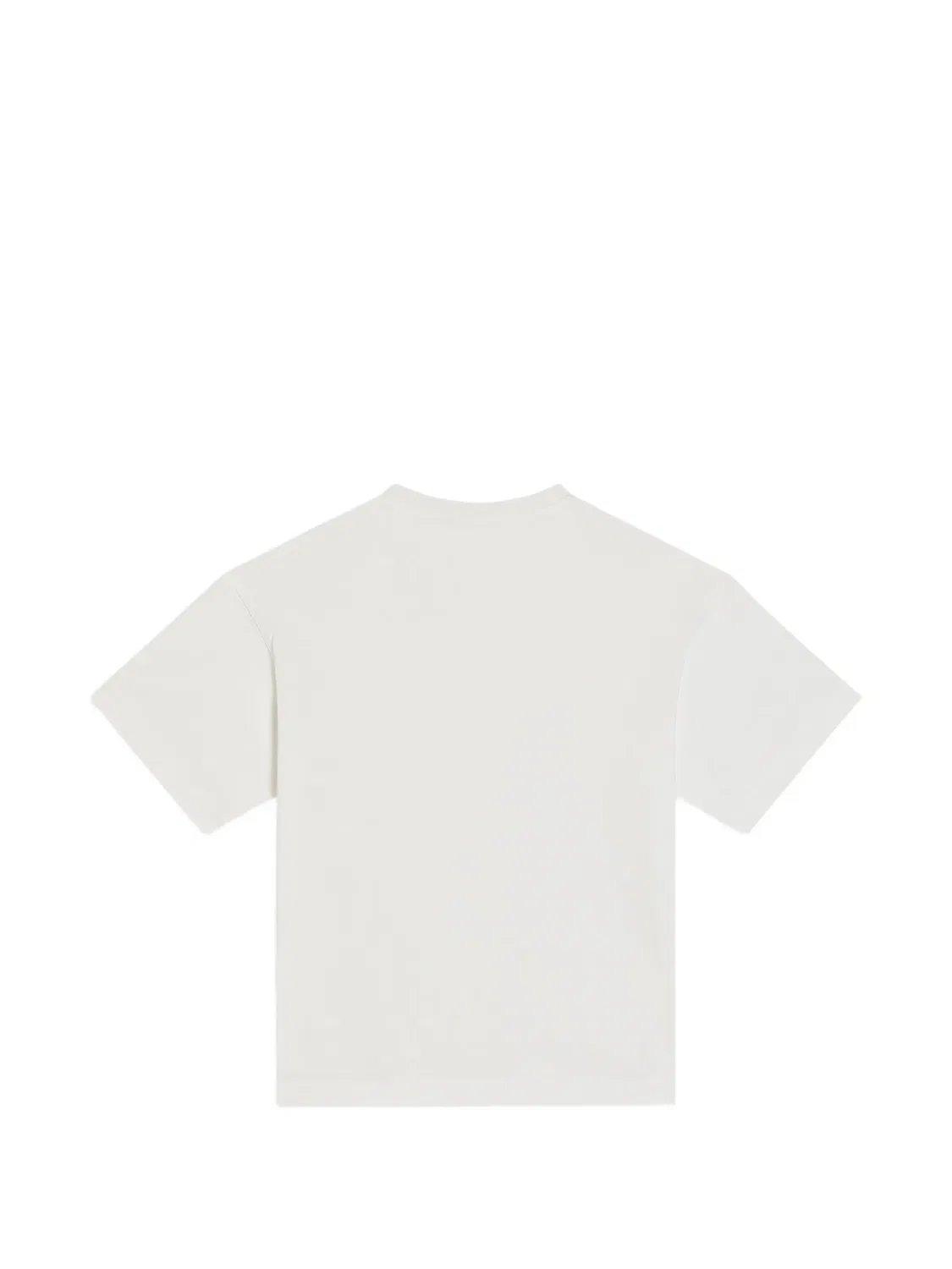 Футболка из джерси с нашивкой Dolce & Gabbana Kids, нейтральные цвета — фото 2