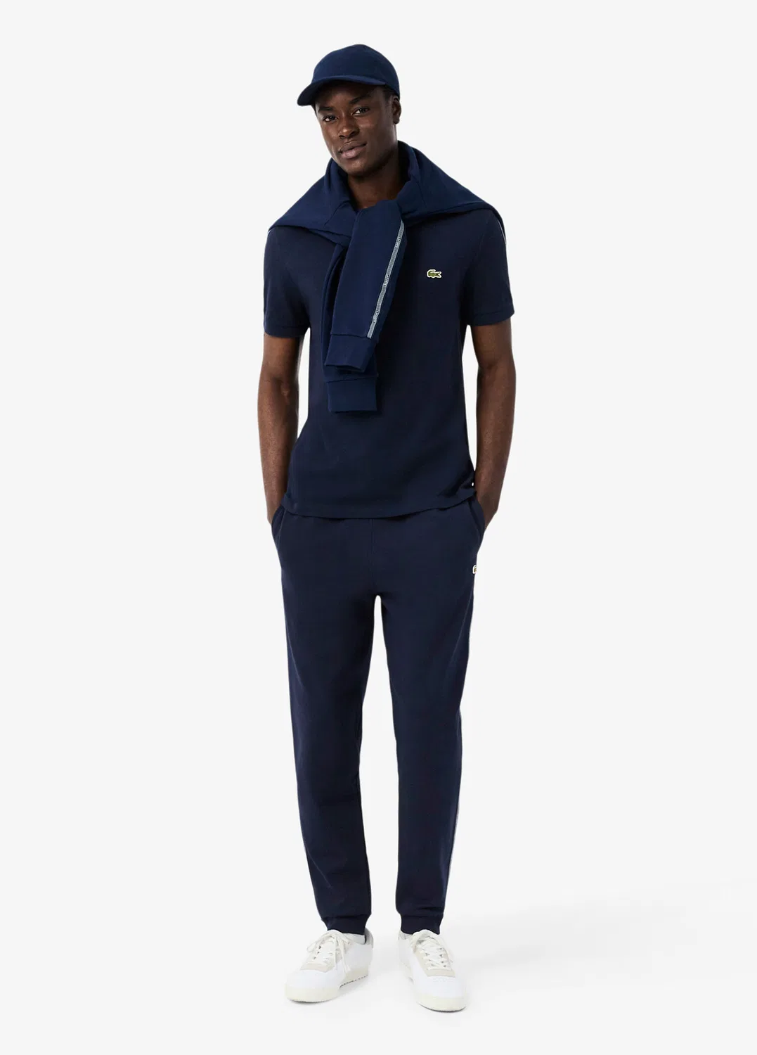 Спортивные брюки Tapered Fit Lacoste, navy — фото 4