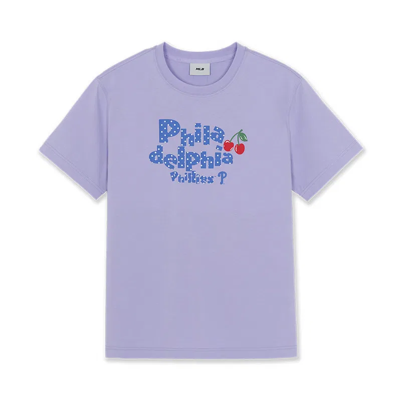 Детская футболка с принтом Philadelphia Phillies Lavender MLB