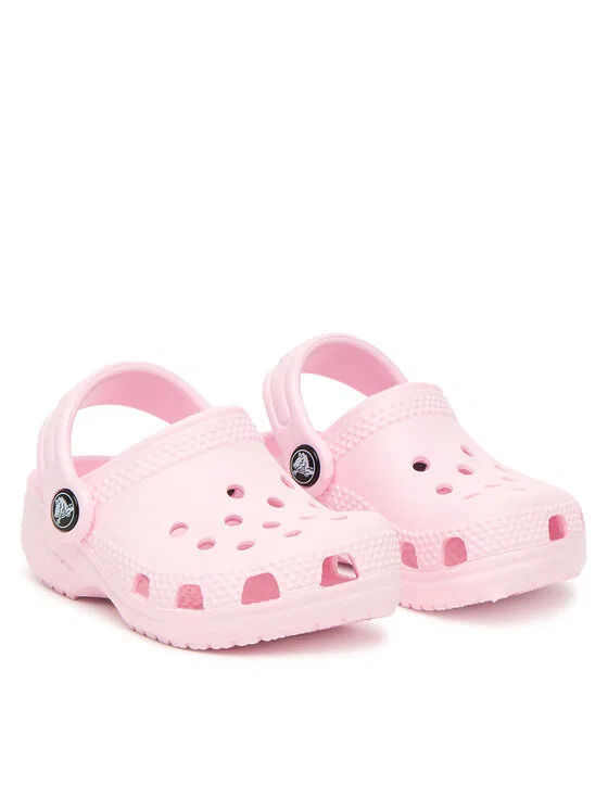 Шлепанцы Infant Crocs Littles Clog Crocs, светло-розовый — фото 2